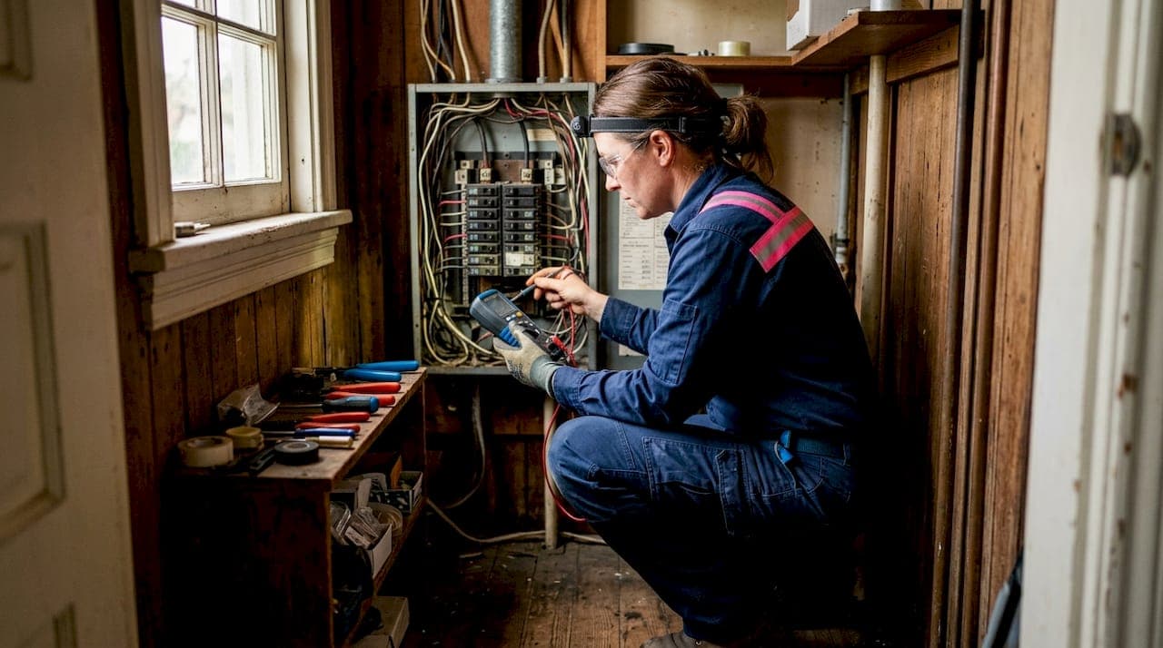 What is an electrical safety inspection in Victoria?