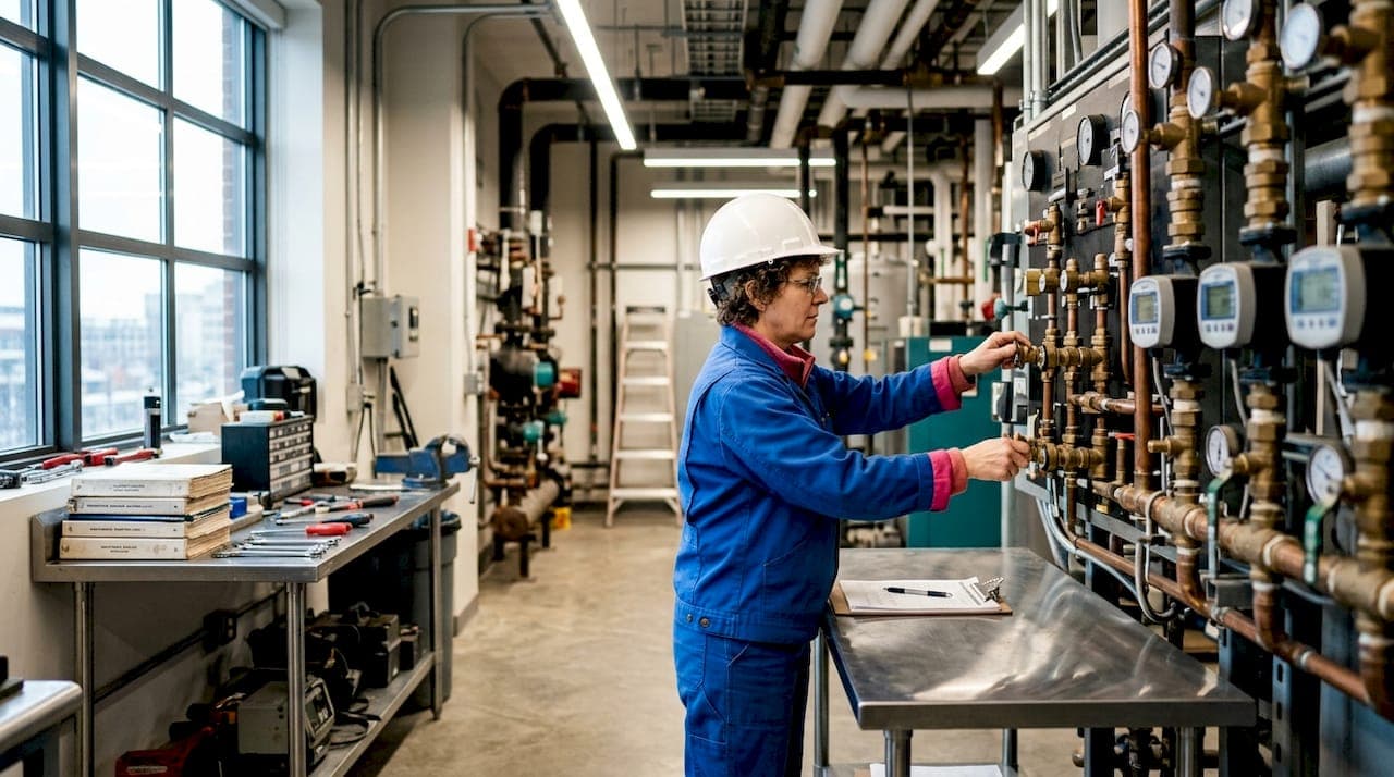 Hydronic heating in large facilities: how it works
