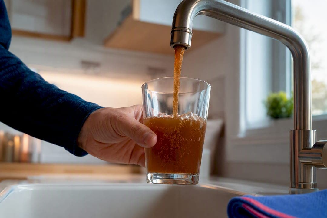 Homeowner Checklist: Diagnose Brown Tap Water in 5–20 Minutes
