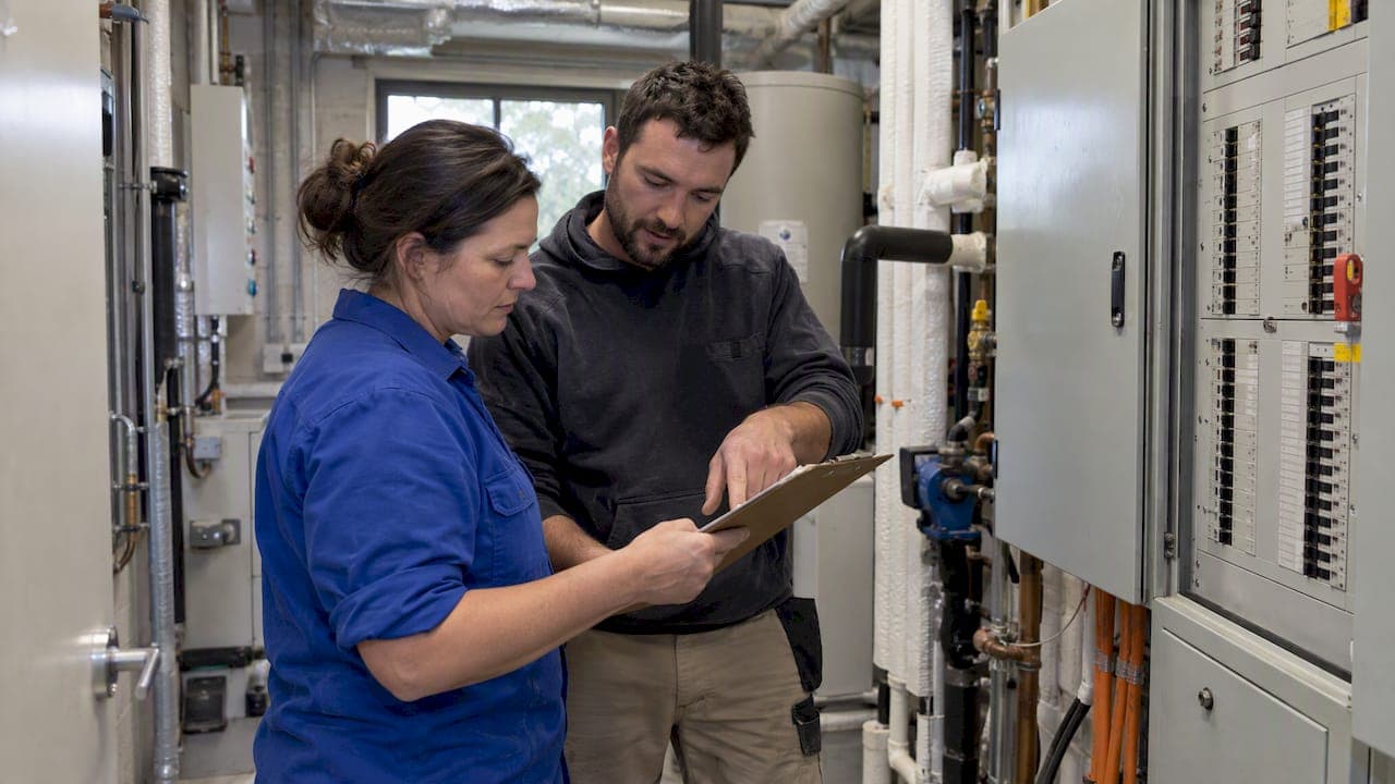 12 month electrical schedule for Australian sites, AS/NZS and WorkSafe aligned