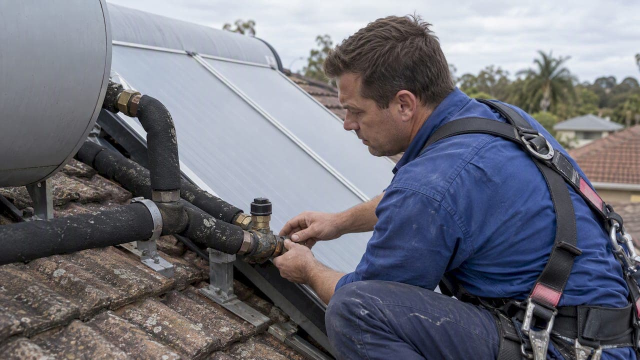 Solar hot water servicing for owners and managers: 7 checks techs run